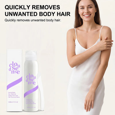 Full Body Hair Removal Spray Soothing Redness Inhibit Hair Growth Moisturizing Smoothing Refreshing Painless Hair Removal Spray