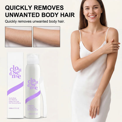 140ML Hair Removal Mousse Daily Skin Care Enhance Smoothness Body Cleaning Relief Discomfort Soothing Natural Mild Hair Remover