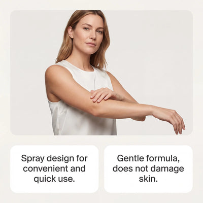 Full Body Hair Removal Spray Soothing Redness Inhibit Hair Growth Moisturizing Smoothing Refreshing Painless Hair Removal Spray